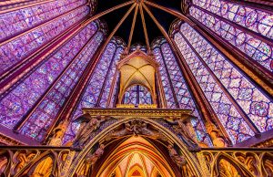 La Sainte-Chapelle, Paris, foto di Chris Chabot