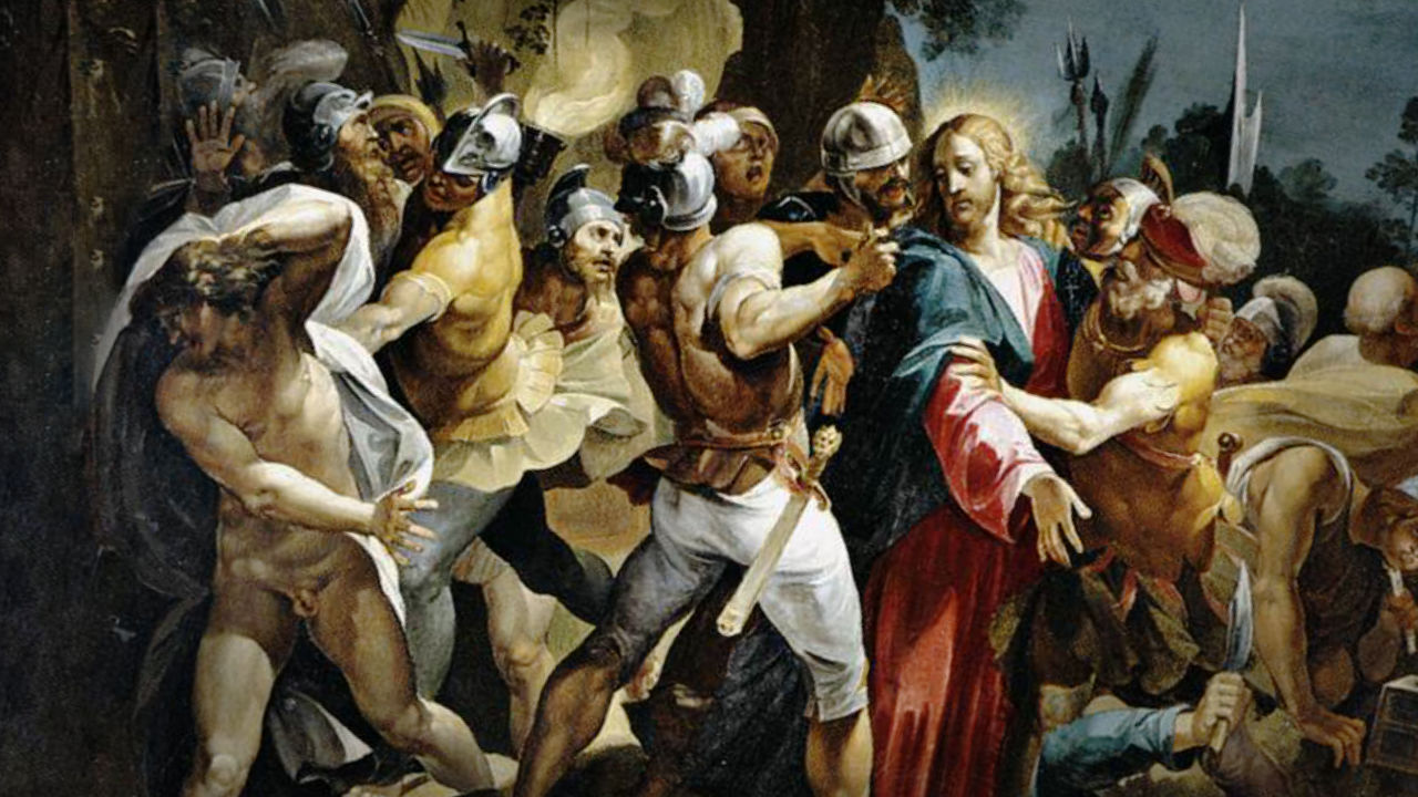 Giuseppe Cesari detto il Cavalier d'Arpino - La cattura di Cristo