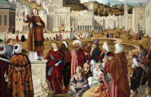 Predica di santo Stefano a Gerusalemme, Carpaccio