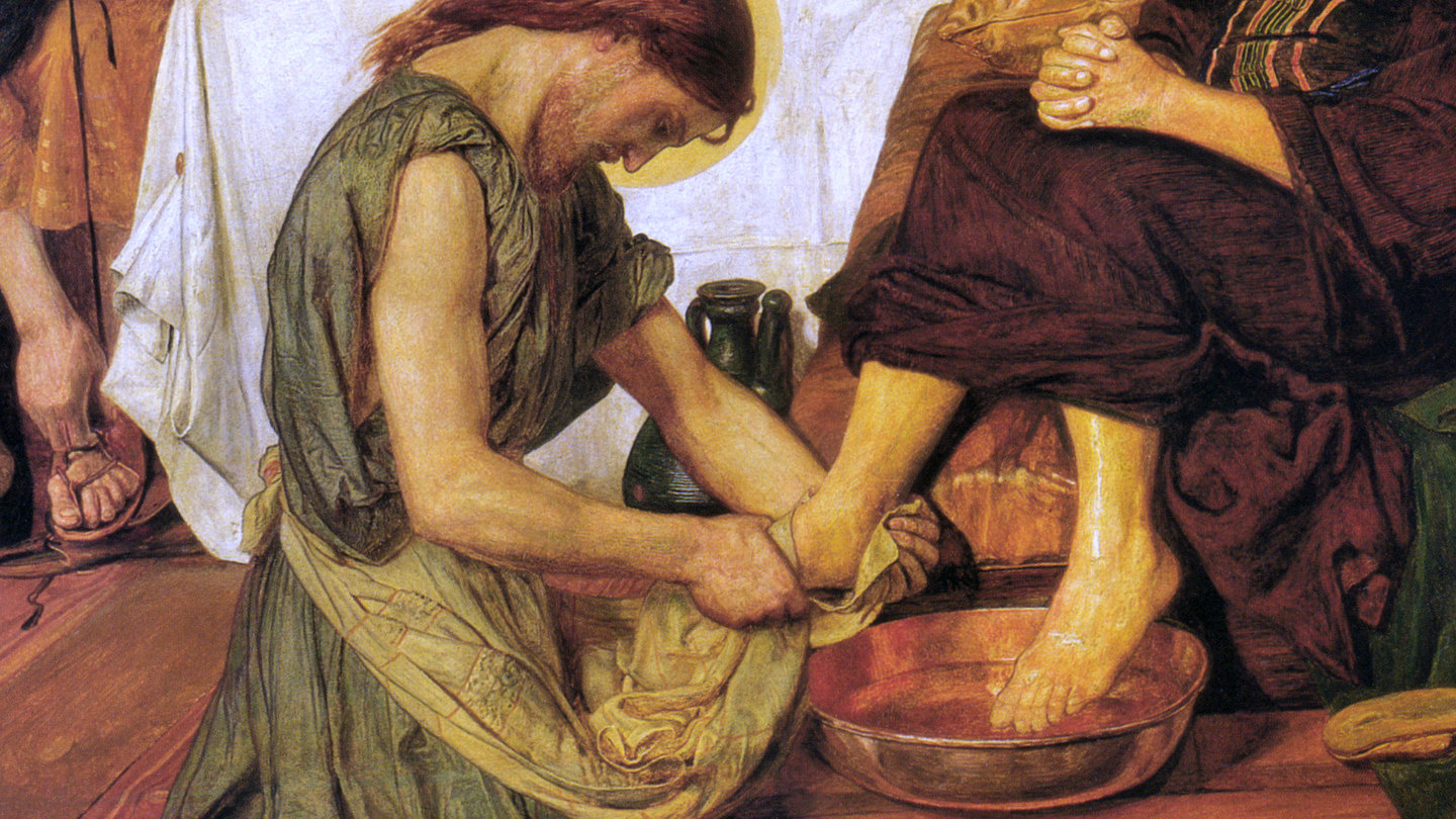 Ford Madox Brown, Gesù lava i piedi di Pietro