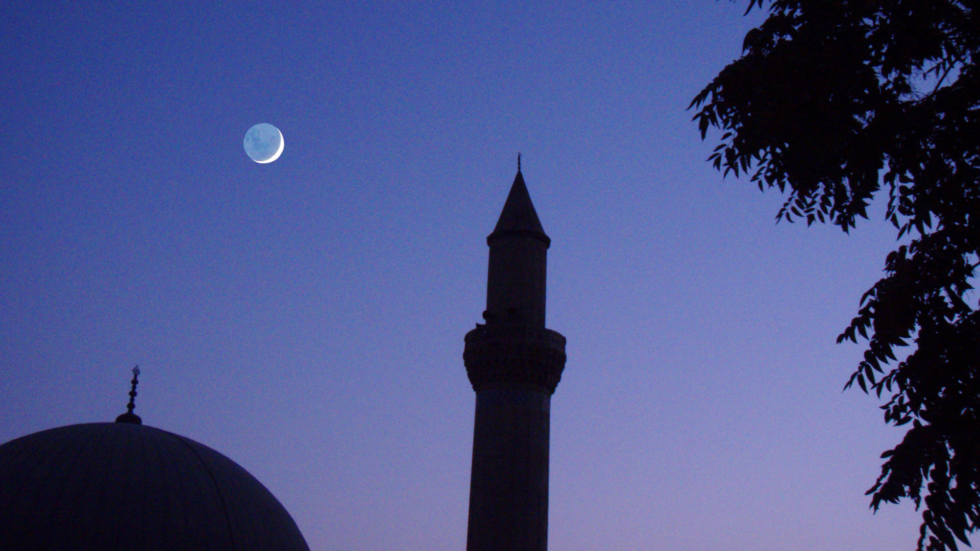 Moschea con luna