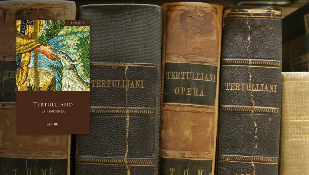 Libri vari di Tertulliano con copertina de 