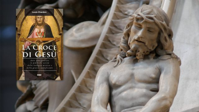 Dettaglio dell’Arca di san Domenico - Niccolò dell’Arca, La croce di Gesù, Louis Chardon op