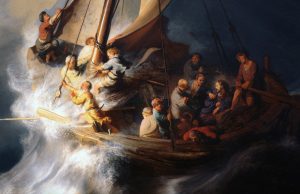 Cristo nella tempesta sul mare di Galilea