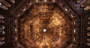 Mosaic ceiling of the Battistero di San Giovanni