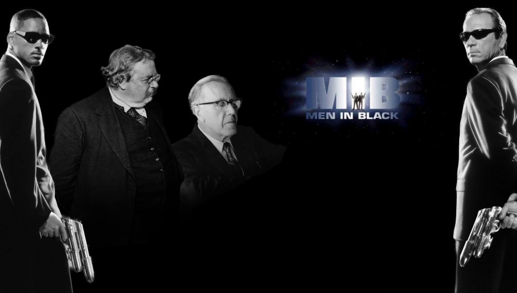 Agenti di Men in black, con Chesterton e von Hildebrand