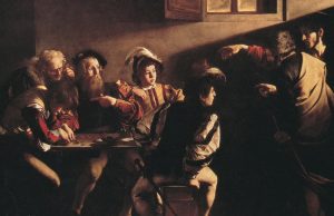 Chi si converte lascia indietro una sola cosa Caravaggio, Vocazione di San Matteo