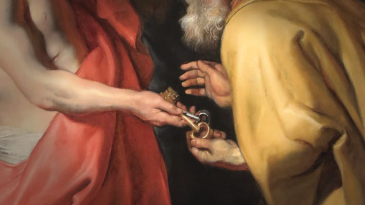 Gesù consegna le chiavi a Pietro