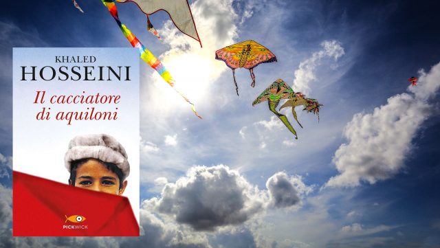 Copertina Cacciatori di Aquiloni Aquiloni che volano