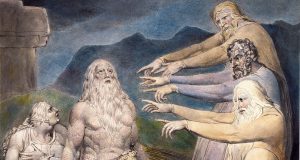 William Blake - Giobbe rimproverato dai suoi amici