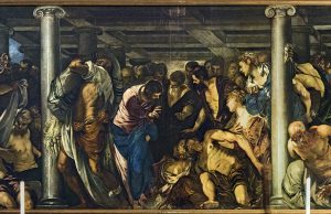 Tintoretto - La guarigione del paralitico