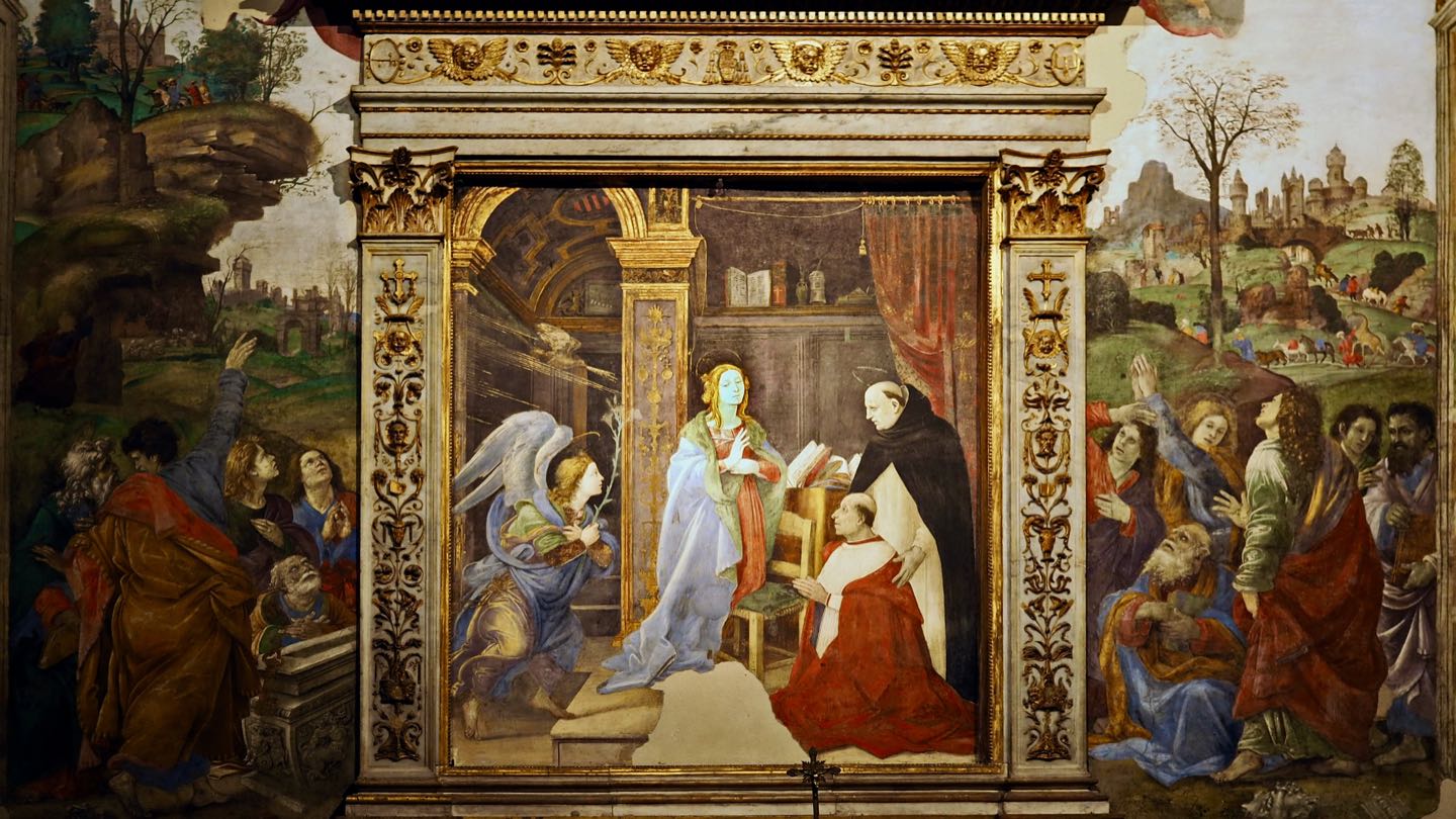 Cappella Carafa Santa Maria Sopra Minerva