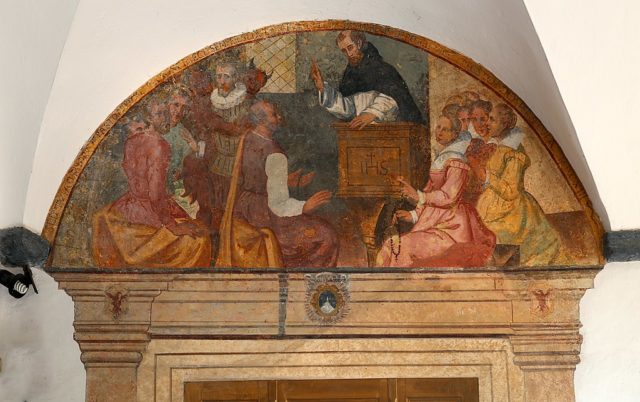 Scuola_ligure,_storie_di_san_domenico,_1613_circa_07_predica